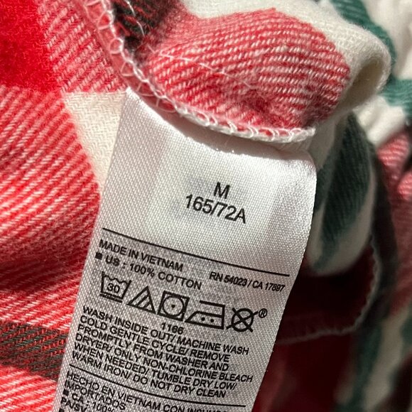 Sz M Women’s Plaid Flannel Pajama Pants - Picture 5 of 5